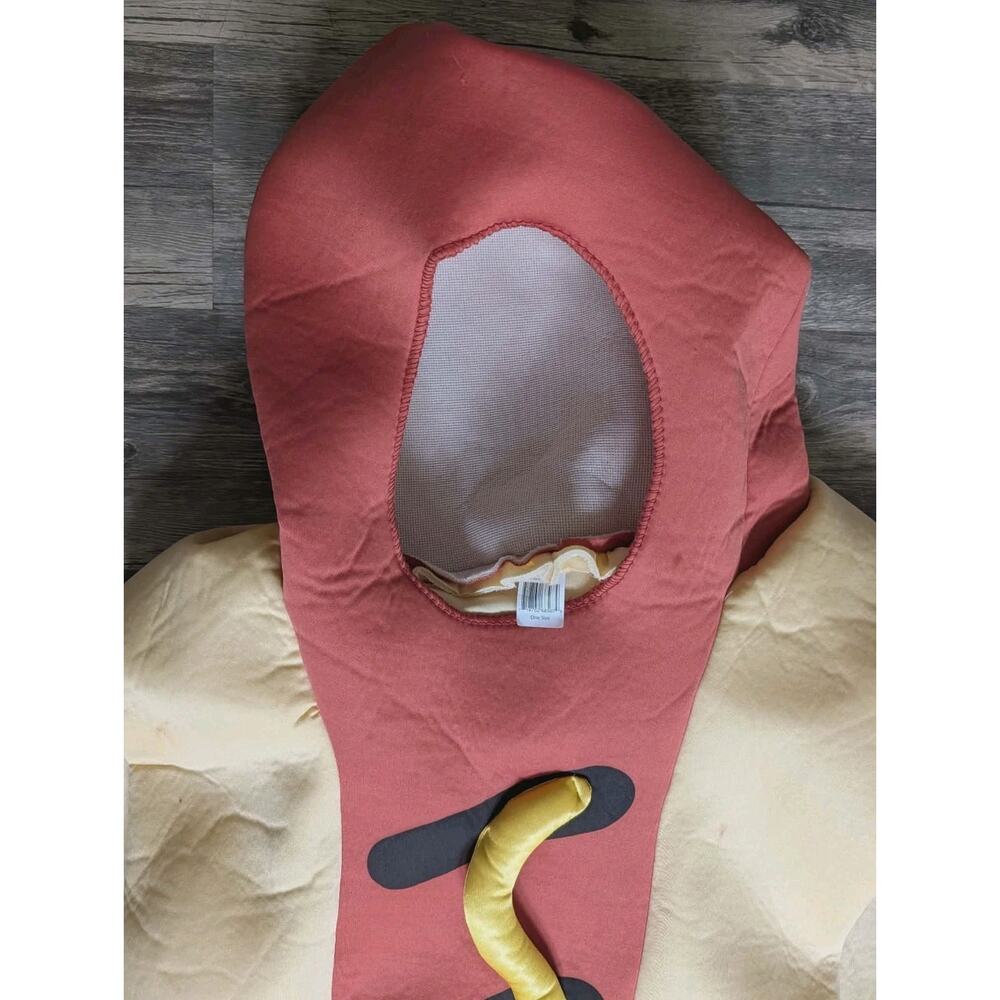 Grilled Hot Dog Halloween Costume Cosplay Multicolor Tunic Adult One Size - Picture 4 of 10